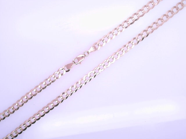 14 KARAT CUBAN ITALIAN CURB CHAIN LENGTH: 24
WEIG