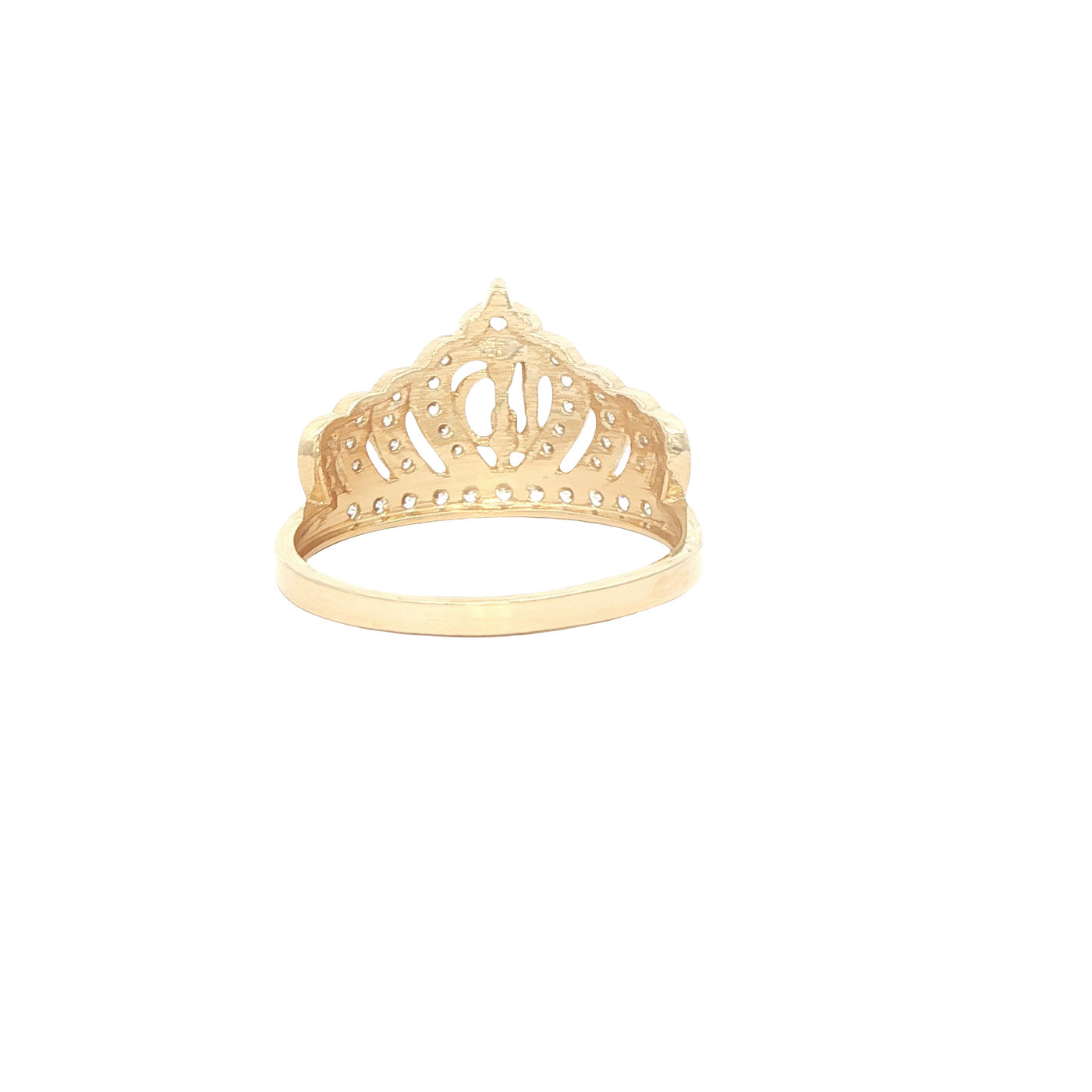 14 KARAT RING SIZE 7.25 WEIGHT: 2.6G : CZ QUINCE 1