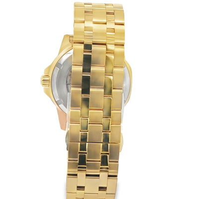 BULOVA AUTOMATIC BLACK FACEMARINE STAR SERIES ROMAN NUMERAL