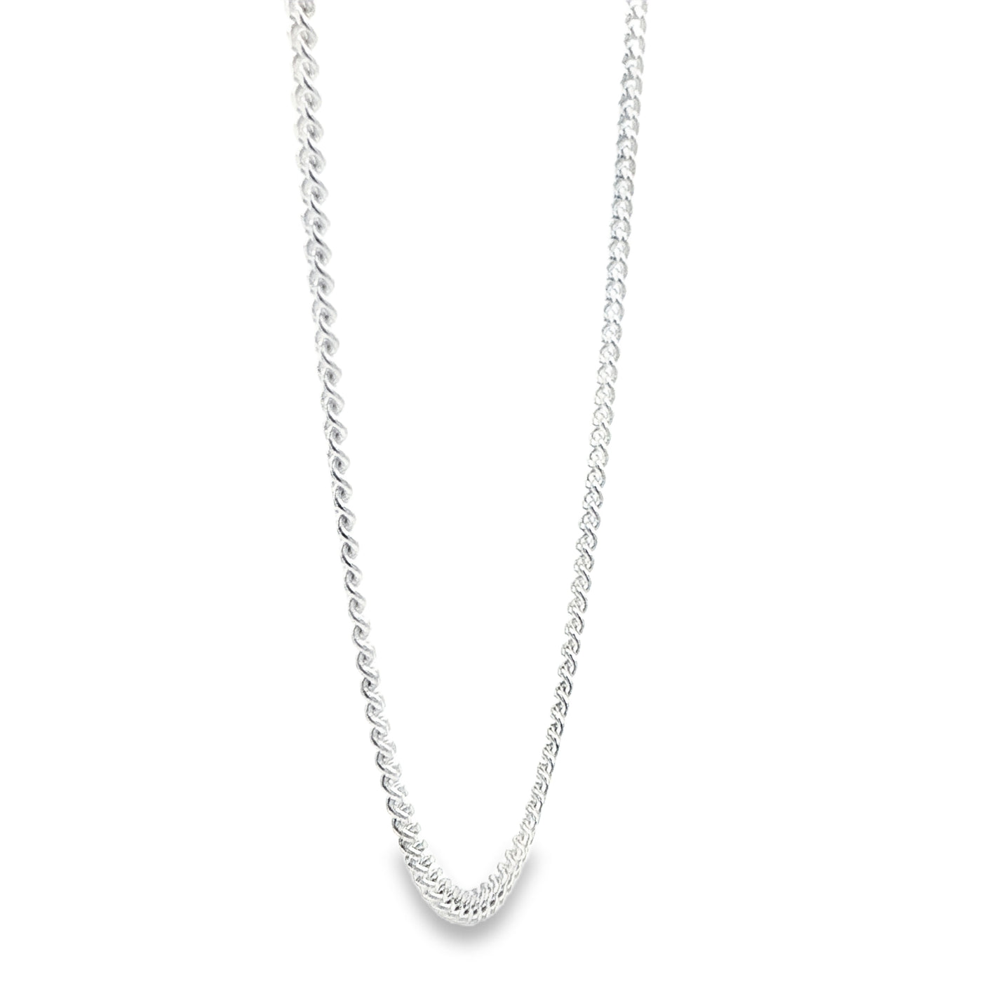 STERLING SILVER CUBAN MIAMI CHAIN