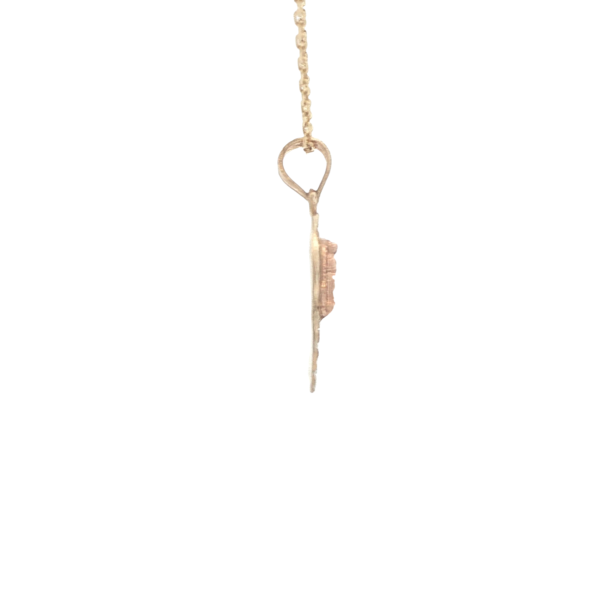PENDANT 14K 3TONE 15 MILAGROSA