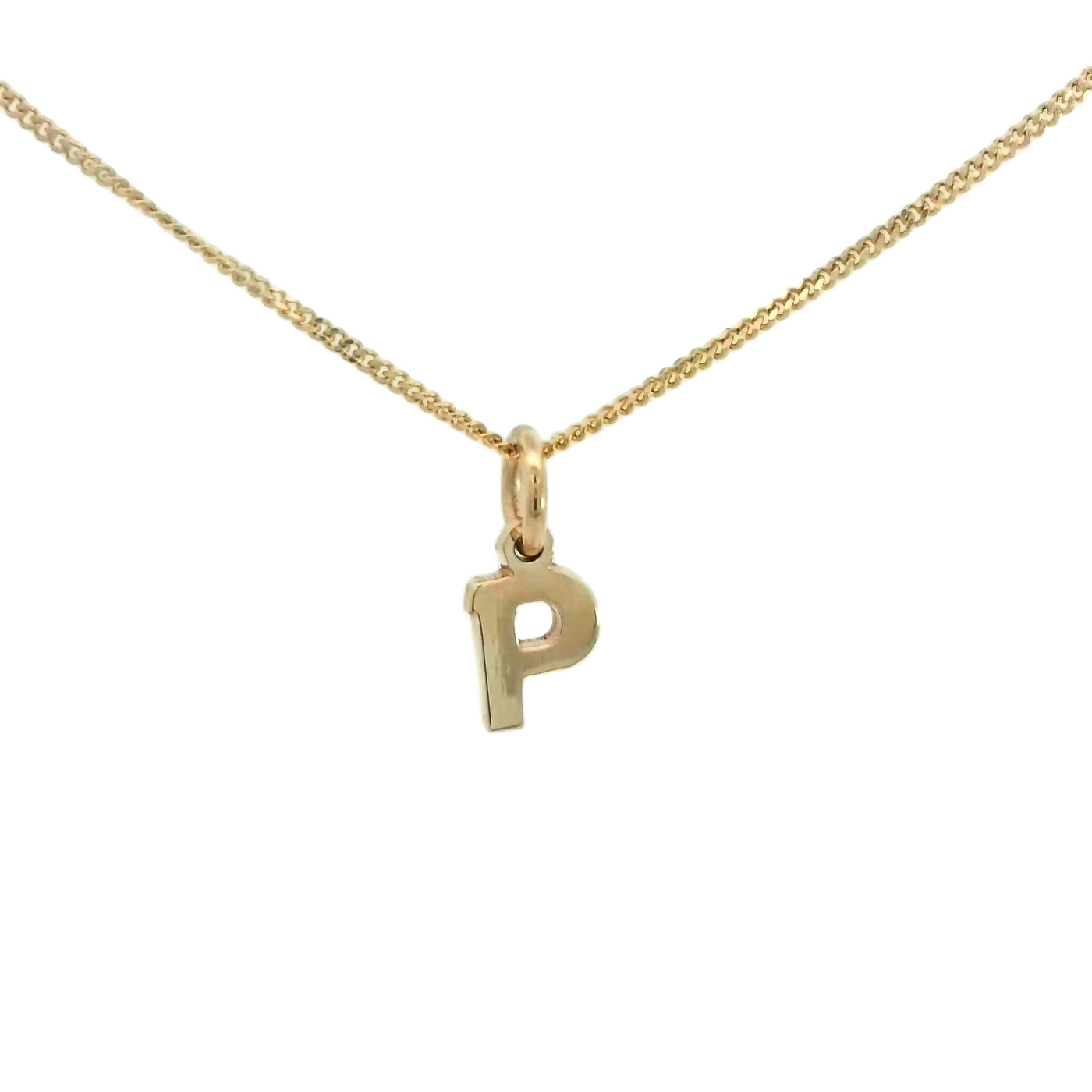 PENDANT 14K 0.4G LETTER P LTR P TINY