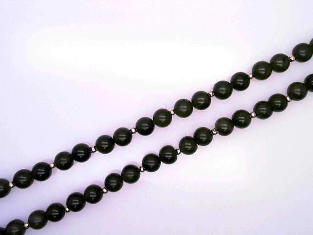14 KARAT NECKLACE LENGTH 24 WEIGHT: 33.9 : 6MM LAP