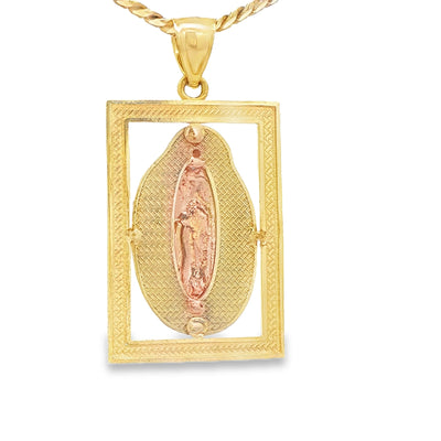 14KP 5.8G GUADALUPE DC 3TONE PLAQUE