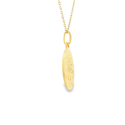 18 KARAT CHARM WEIGHT: 2.9G : MIRACULOUS MARY MILA