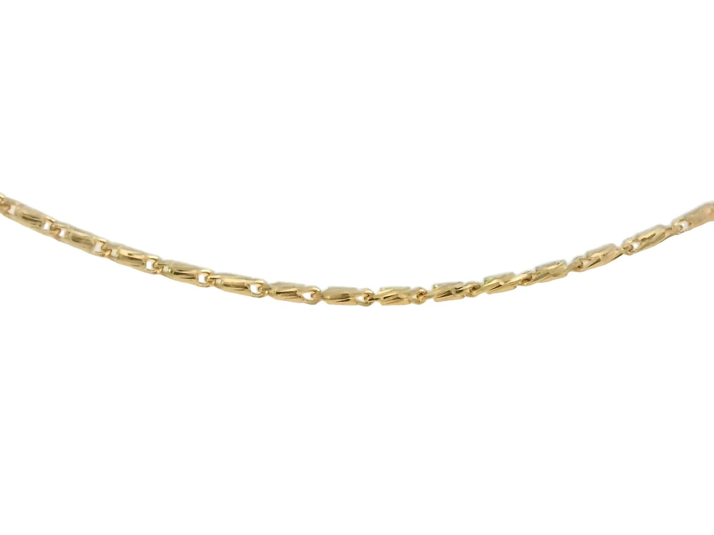 14K CABLE CHAIN TUBE 20"