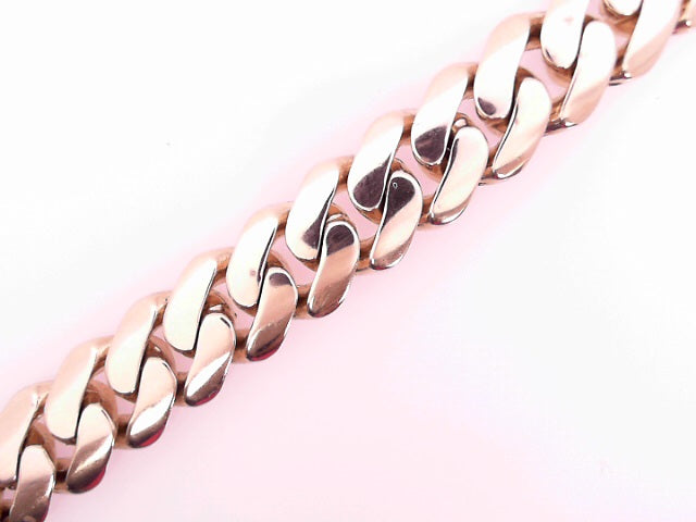 14 KARAT CUBAN MIAMI LENGTH 8.75 WEIGHT: 39.9G
SI