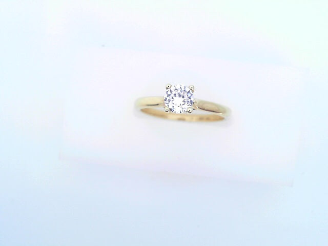 14 KARAT RING SIZE 7 WEIGHT: 2.2G
CZ SOLITAIRE RO