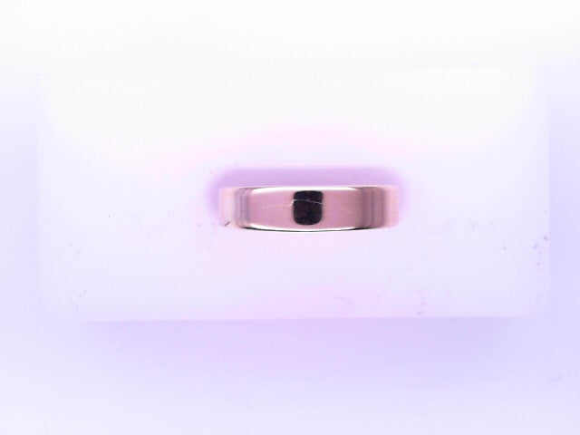 10 KARAT RING SIZE 5.5 WEIGHT: 1.9G : 3.7MM FLAT B