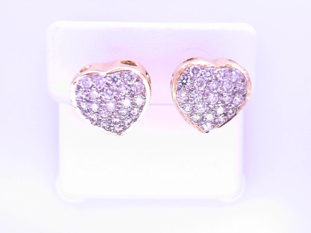 14 KARAT STUD EARRINGS WEIGHT: 6.8G : NATURAL DIAM