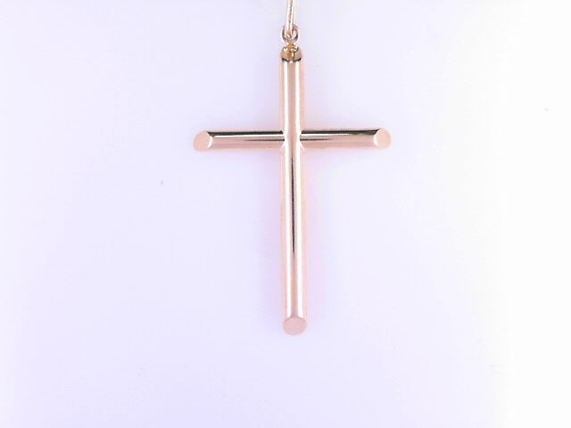 PENDANT 14KP 2.5G CROSS CROSS POLISHED