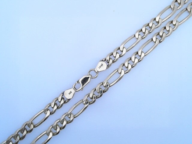 14 KARAT FIGARO CHAIN LENGTH: 17 WEIGHT: 29.9G : 5