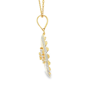 14 KARAT DIAMOND CUT CHARM WEIGHT: 1.5G : JESUS CR