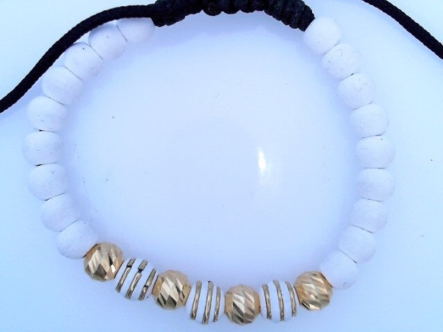 18 KARAT DIAMOND CUT BRACELET WEIGHT: 6.6 : 6MM SP