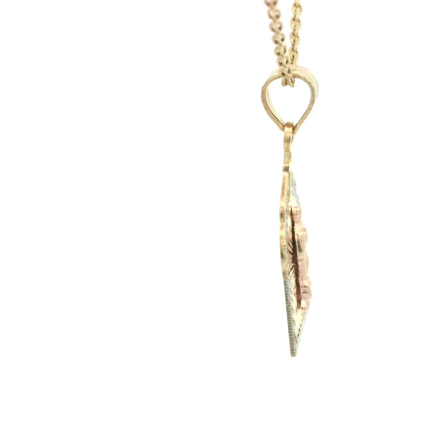14K GUADALUPE TWO TONE