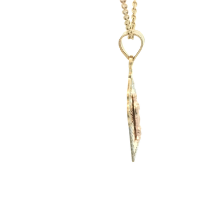 14K GUADALUPE TWO TONE