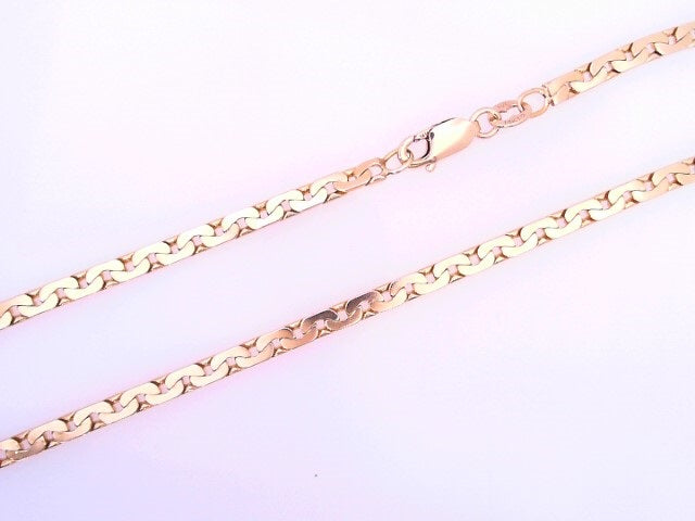 10 KARAT ROLO CHAIN LENGTH: 24 WEIGHT: 48.4G : 4.7