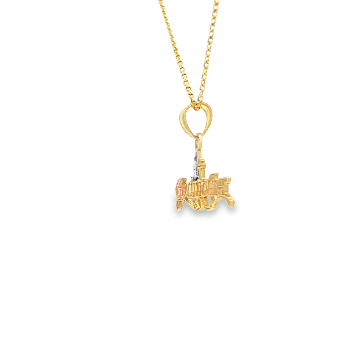 PENDANT 14K Godmother #1 2TONE