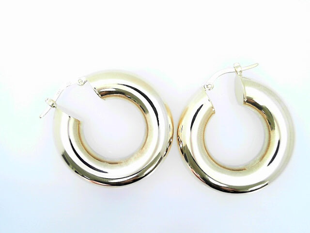 14 KARAT MEDIUM HOOP EARRINGS WEIGHT: 6.5G
30MM W