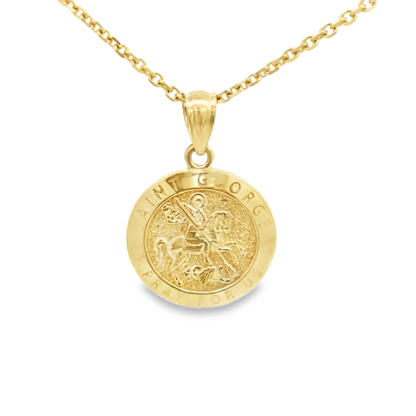 PENDANT 14KP SAINT ST GEORGE