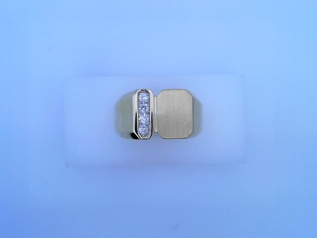 14 KARAT RING SIZE 8.5 WEIGHT: 8.8 : NATURAL DIAMO