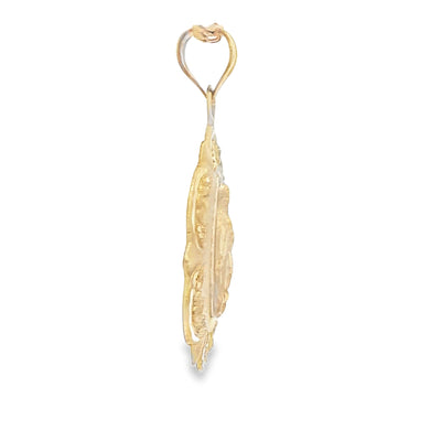 14 KARAT CHARM WEIGHT: 0.7 : DIOS ME BENDIGA BLACK