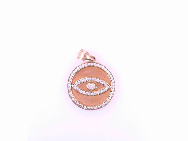 PENDANT 10KP 4.4G EVIL EYE CZ