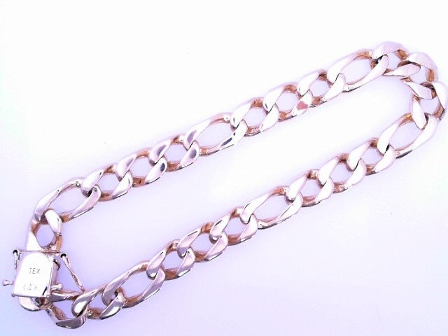 14 KARAT CUBAN MIAMI BRACELET LENGTH 7 WEIGHT: 63.