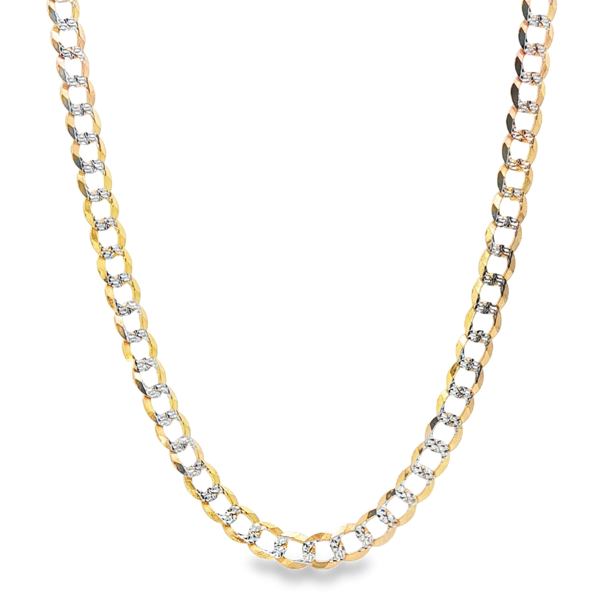14 KARAT CUBAN MIAMI CHAIN DC PAVE