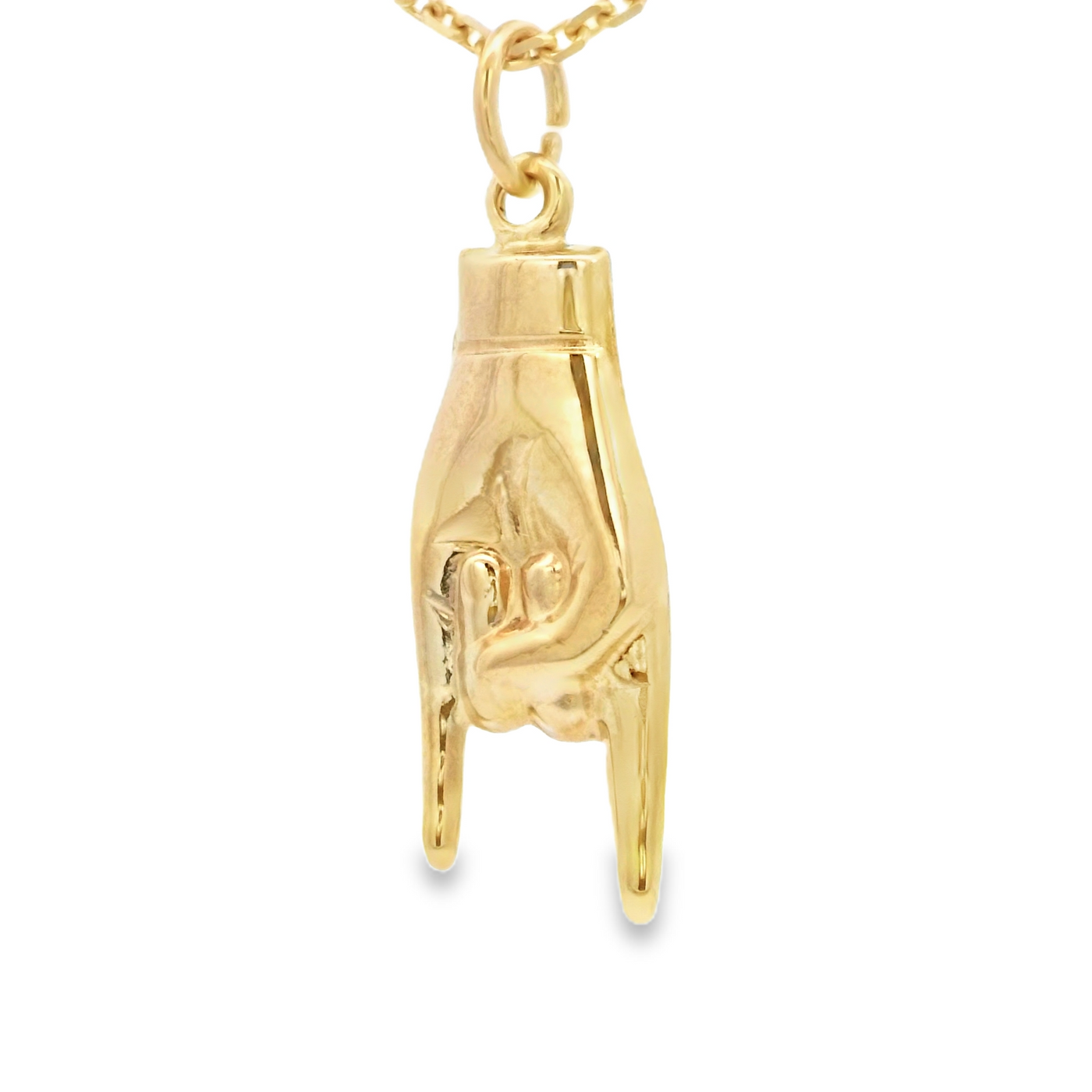 PENDANT 14K HANG LOSE HAND