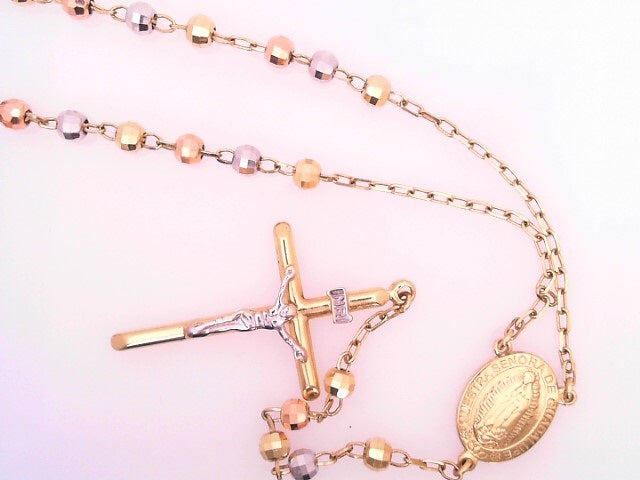 10 KARAT ROLO CHAIN LENGTH: 24 WEIGHT: 48.4G : 4.7