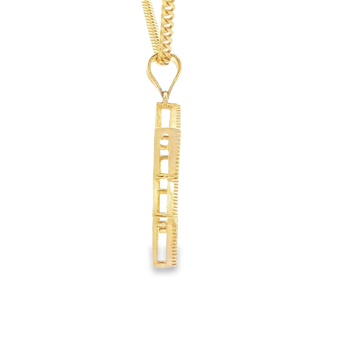 PENDANT 14K 3.2G CZ STAR OF DAVID