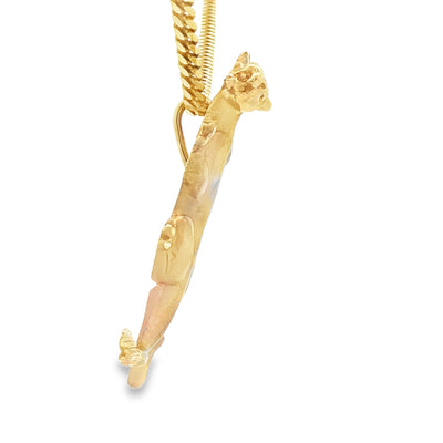 14K  PENDENTPANTHER 8.0G
