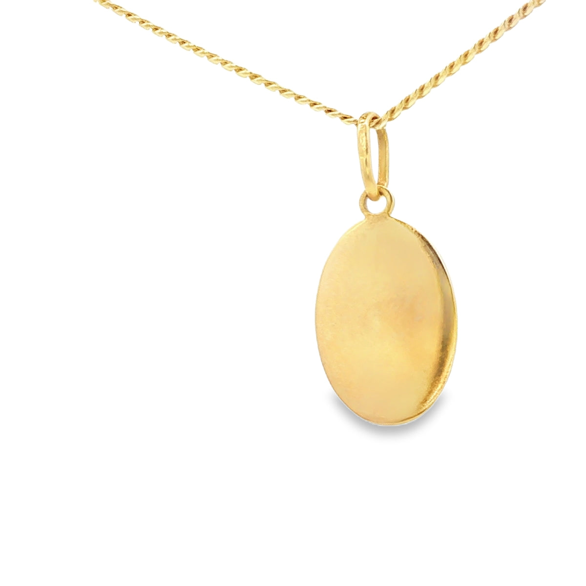 PENDANT 18K 2.7G DIVINO NINO OVAL