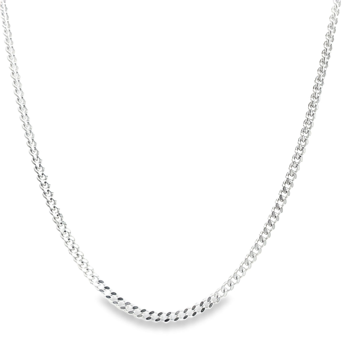 STERLING SILVER CUBAN MIAMI CHAIN
