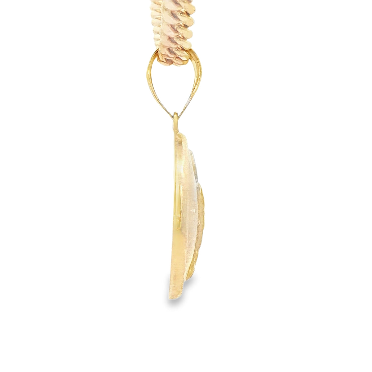 14 KARAT CHARM WEIGHT: 0.7 : DIOS ME BENDIGA BLACK