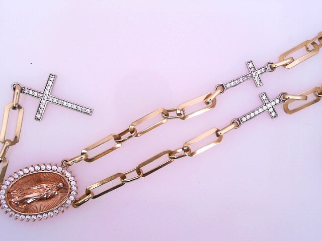 CHAIN 14 KARAT  WEIGHT: 10.00 LENGTH: 18''
SIZE/