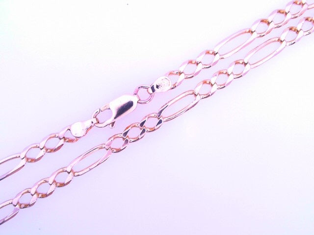 14 KARAT FIGARO CHAIN LENGTH: 24 WEIGHT: 15.9G : 3