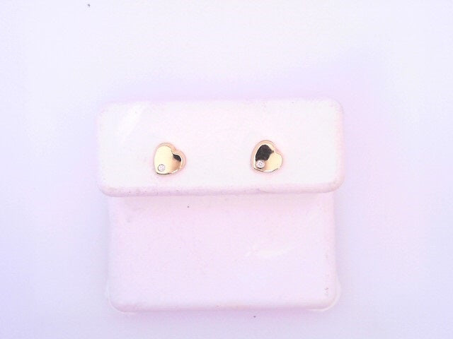 18 KARAT STUD EARRINGS WEIGHT: 0.5G : NATRUAL DIAM