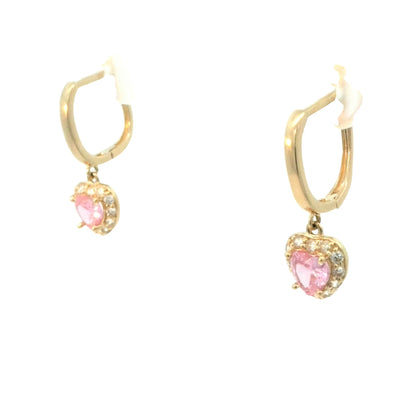 EARRINGS 14 KARAT WEIGHT: 2.5G DANGLE