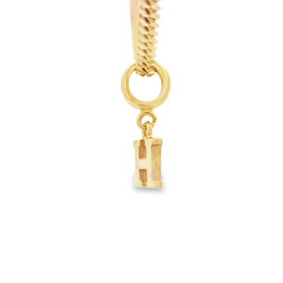 PENDANT 14K H Letter BailRing