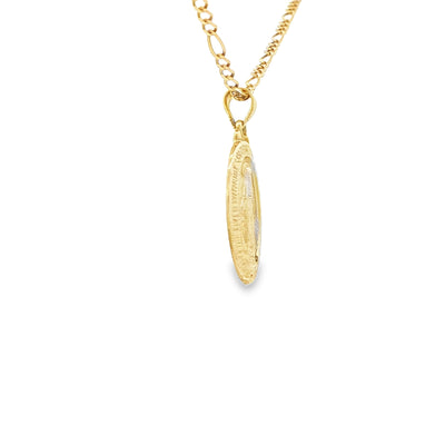 PENDANT 14K 3.0G PENDANTS MILAGROSA OVAL