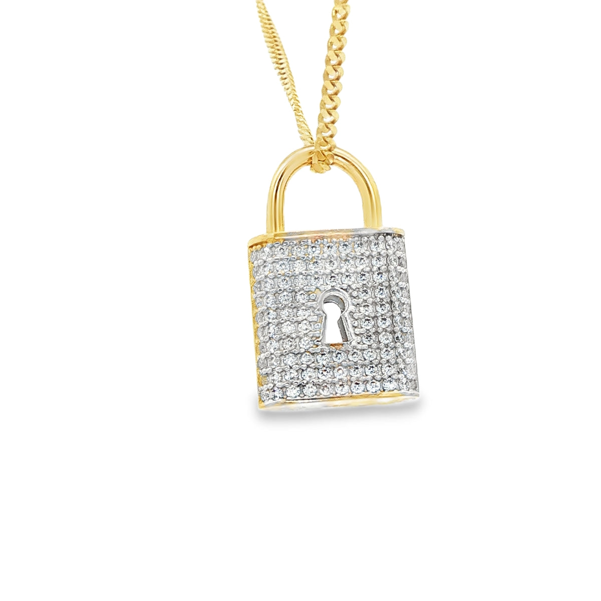 14 KARAT DIAMOND CUT CHARM WEIGHT: 0.9G
CROSS DC
