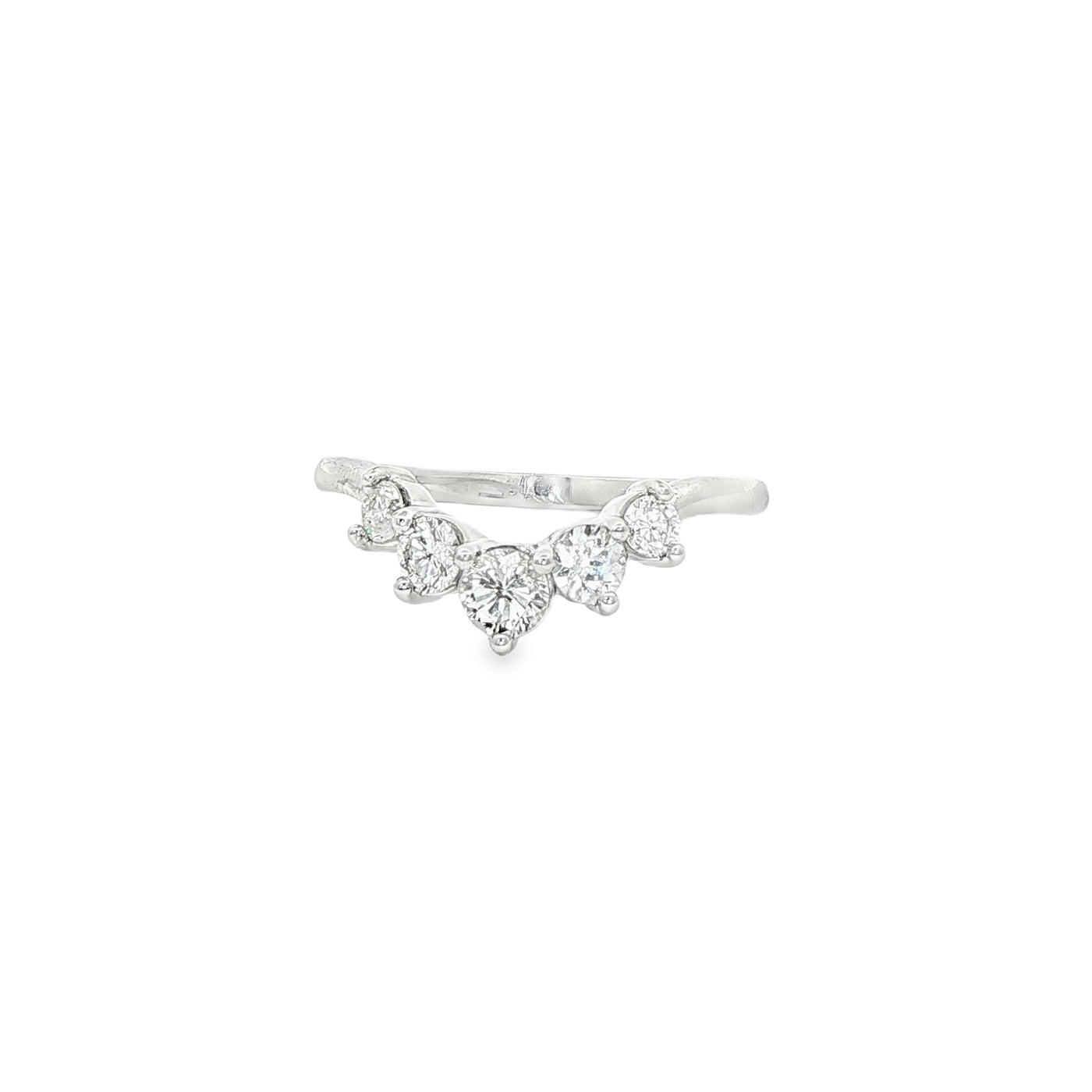14 KARAT RING SIZE 8 WEIGHT: 3.0G : NATURAL DIAMON