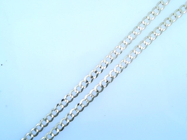 14 KARAT CUBAN ITALIAN CURB CHAIN LENGTH: 20 WEIGH