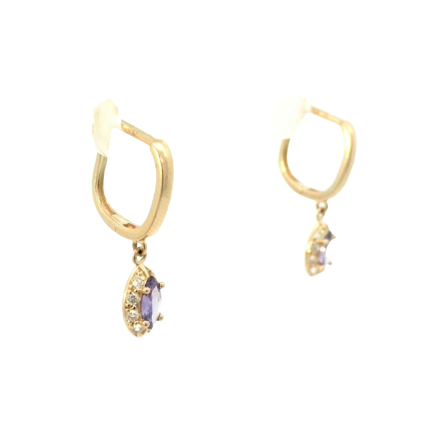 EARRINGS 14 Karat Weight: 2.0G