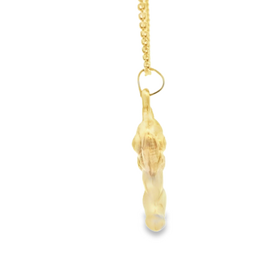 PENDANT 14KP DANCING TEDDY BEAR