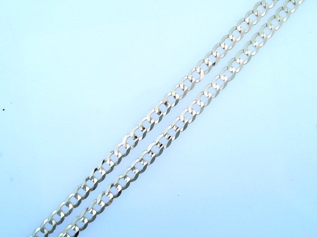 14 KARAT CUBAN ITALIAN CURB CHAIN LENGTH: 20 WEIGH