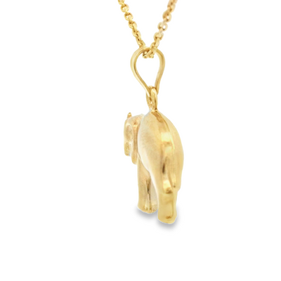 14 KARAT CHARM ELEPHANT