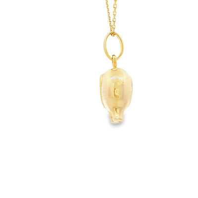 14 KARAT CHARM WEIGHT: 2.1 : ELEPHANT PUFF